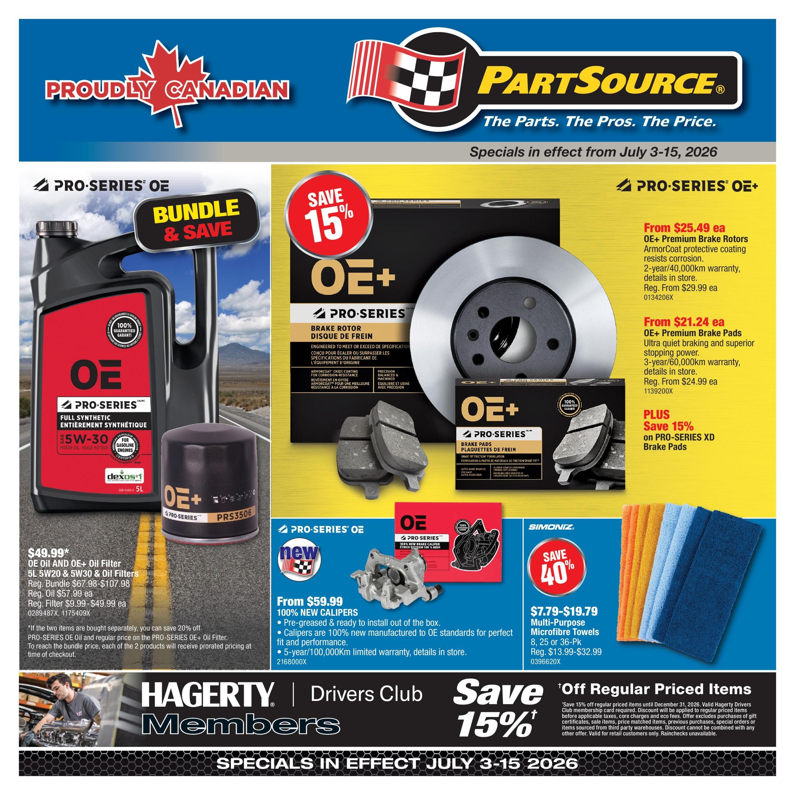 PartSource Flyer July 2 to 15