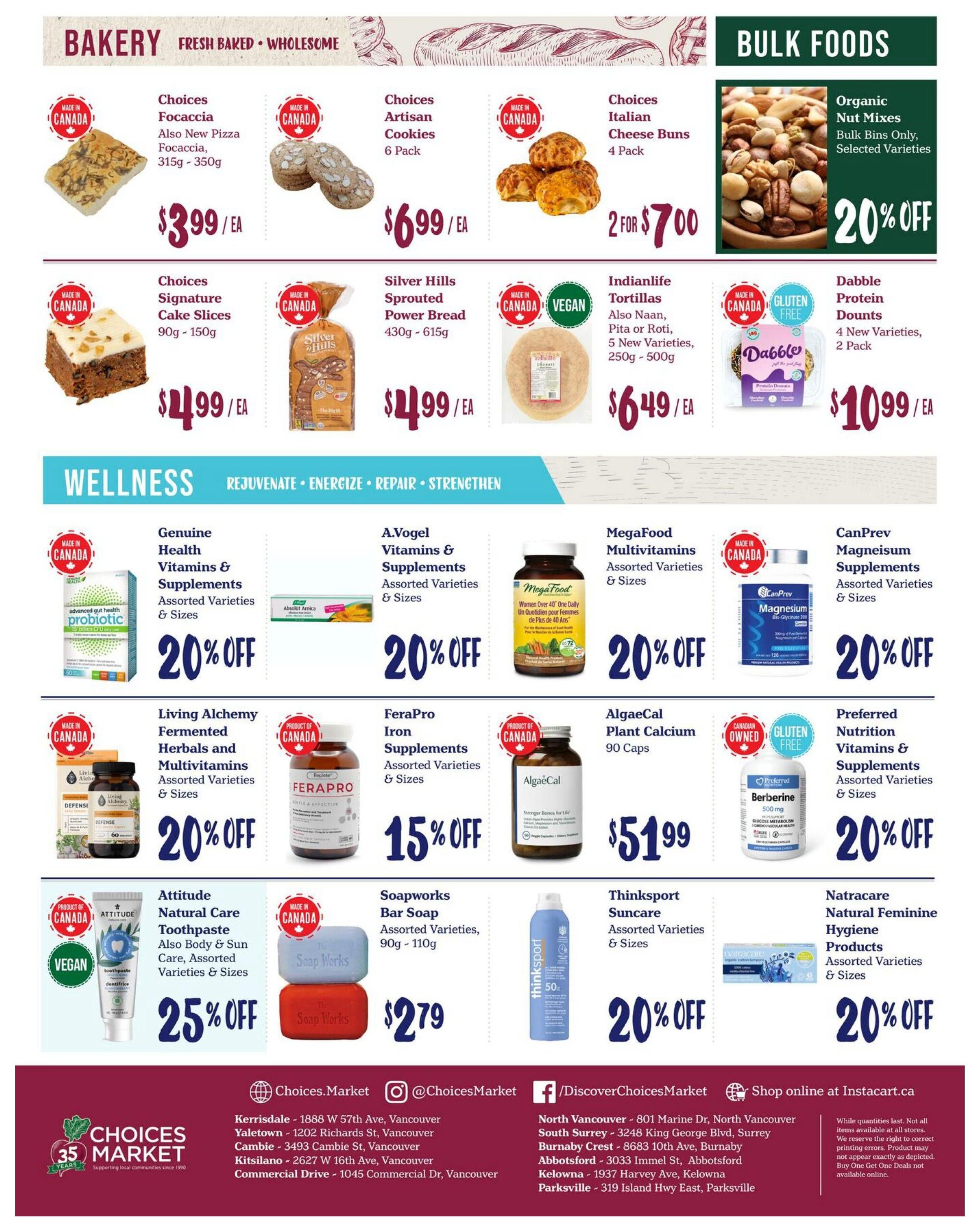 Choices Market Flyer July 2 to 8