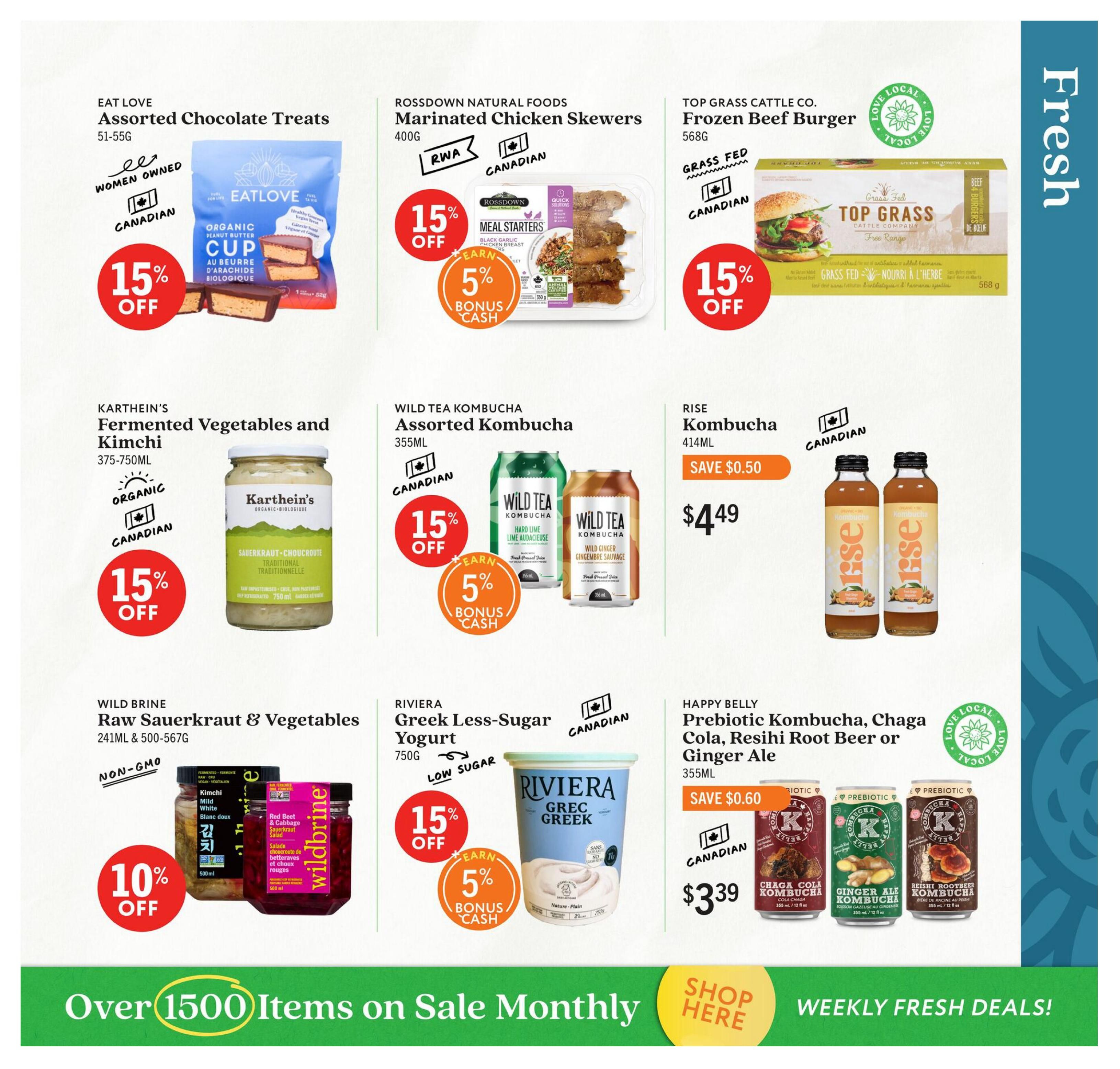 Community Natural Foods Flyer July 2 to August 5