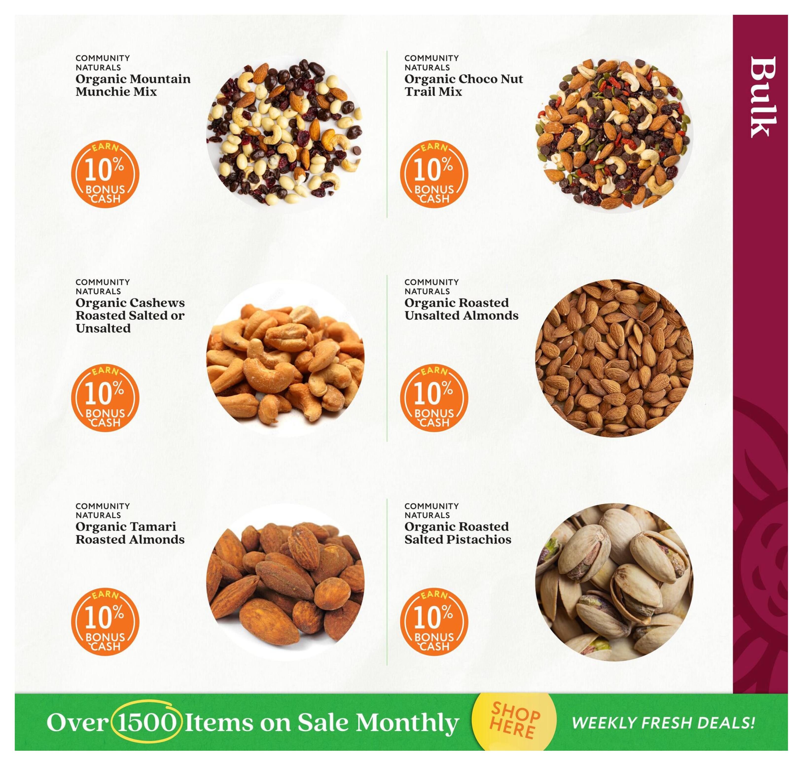 Community Natural Foods Flyer July 2 to August 5