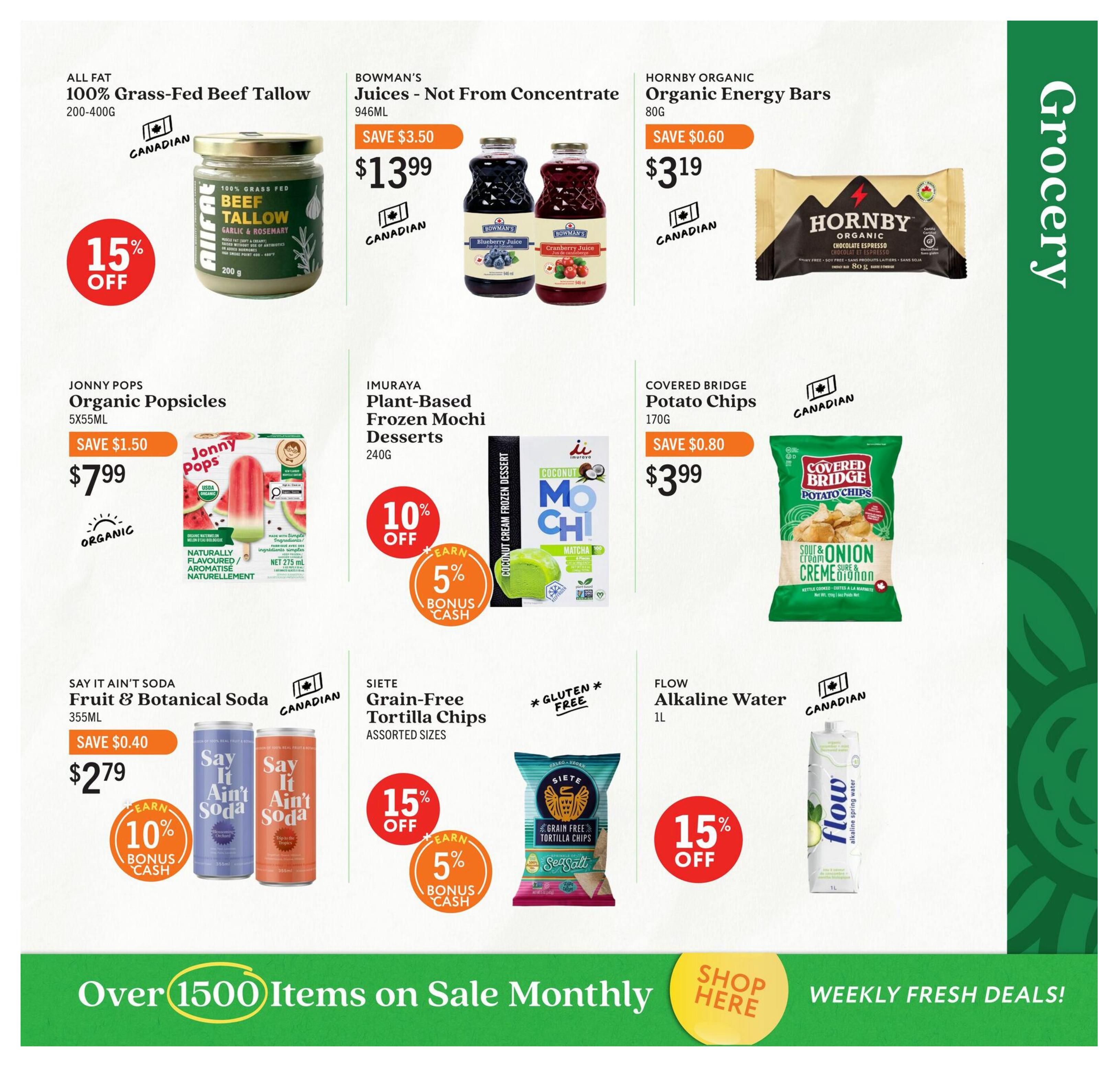 Community Natural Foods Flyer July 2 to August 5