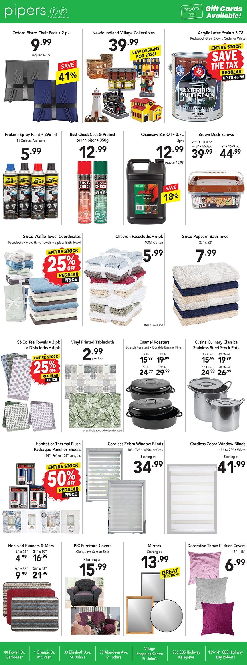 Pipers Superstore Flyer July 2 to 8