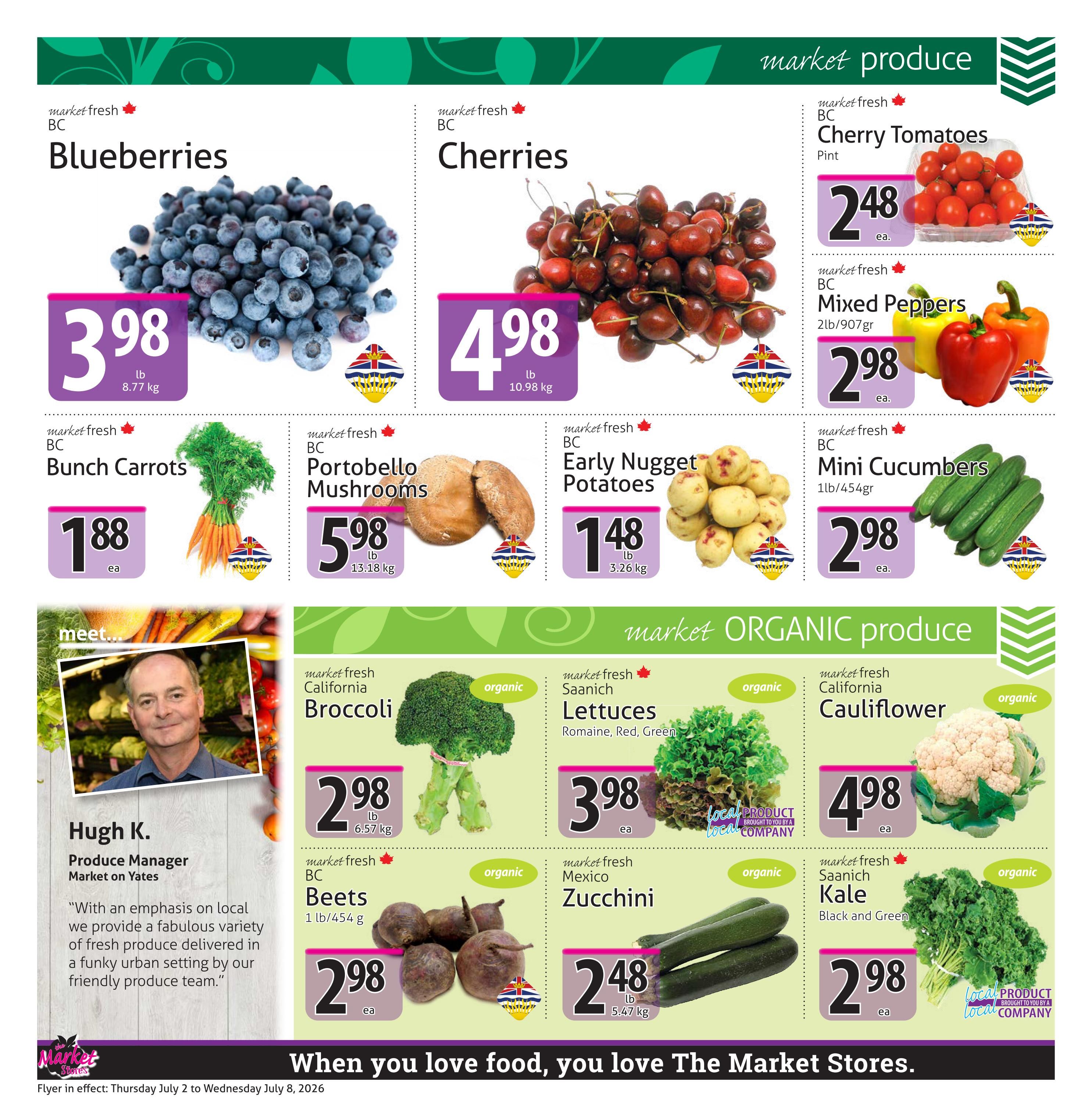 The Market Stores Flyer July 2 to 8