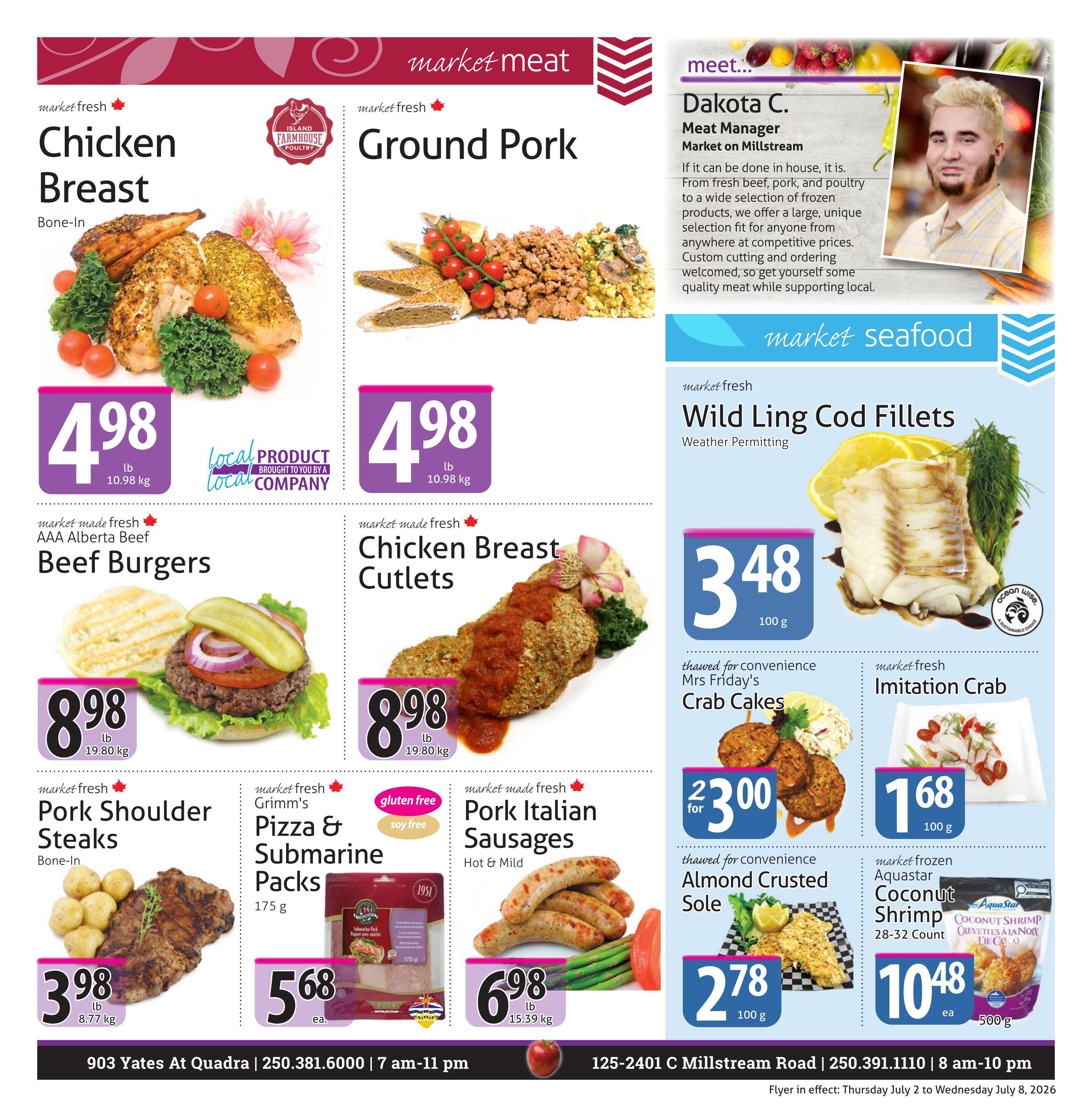 The Market Stores Flyer July 2 to 8