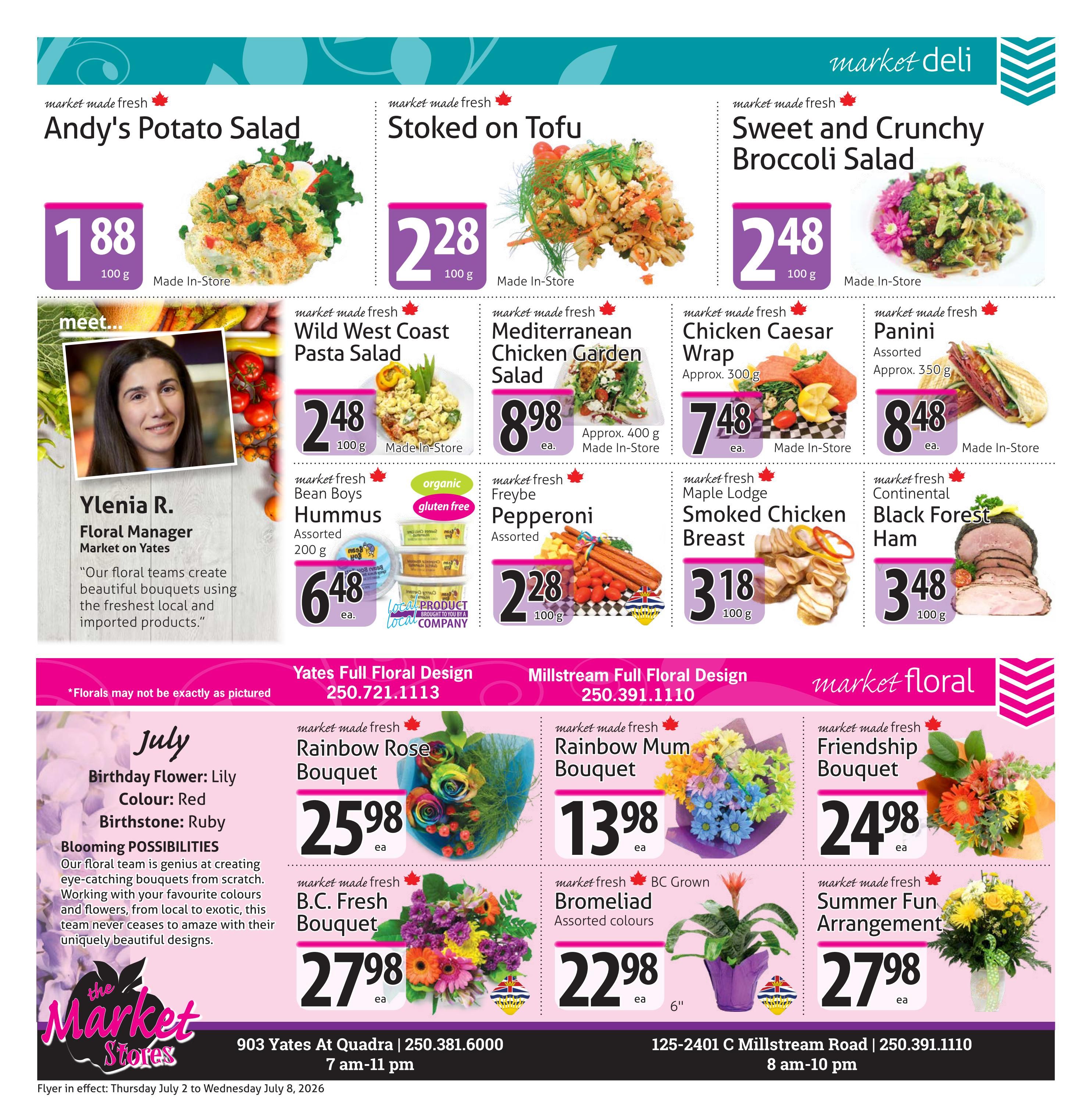 The Market Stores Flyer July 2 to 8