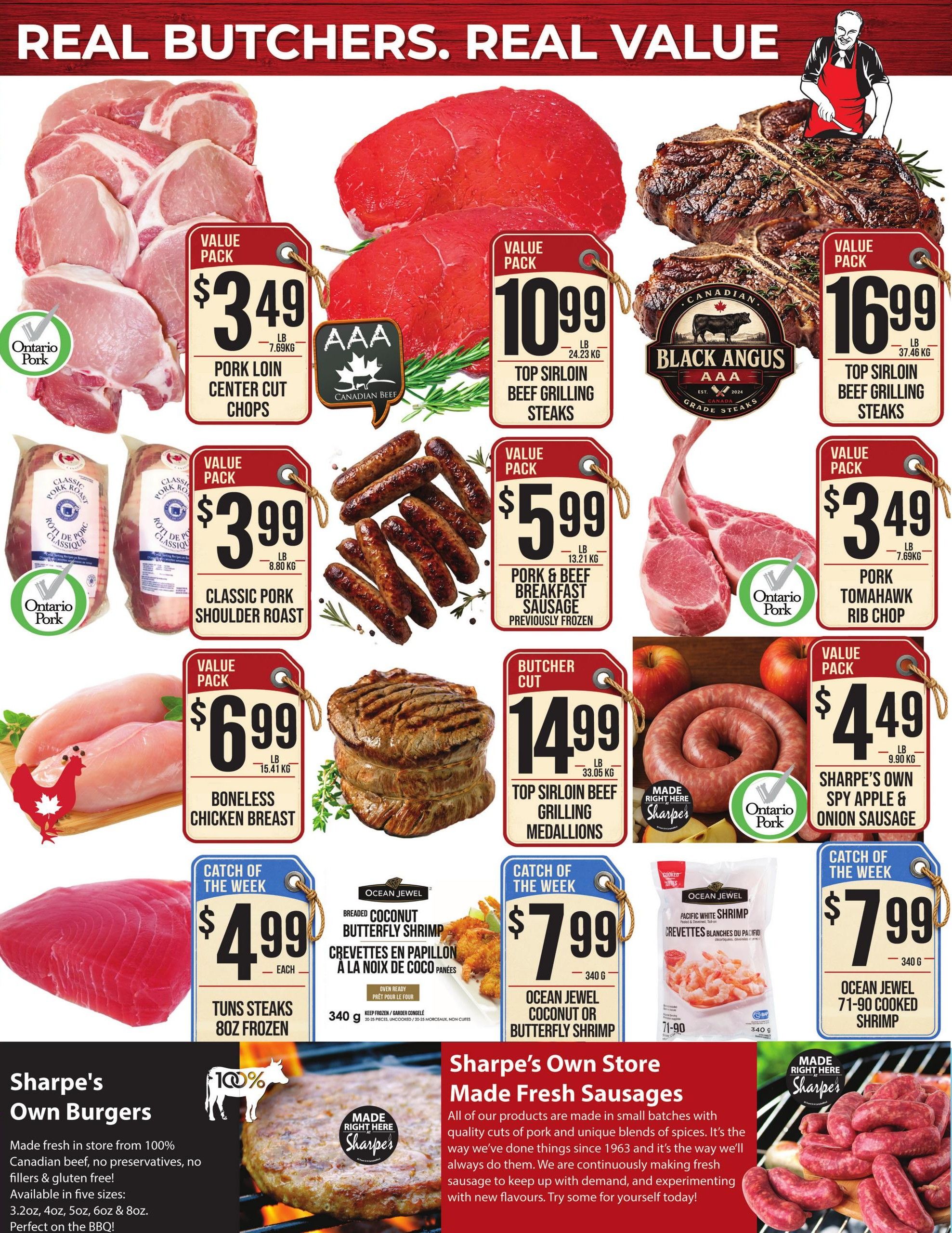 Sharpe's Food Market Flyer July 2 to 8