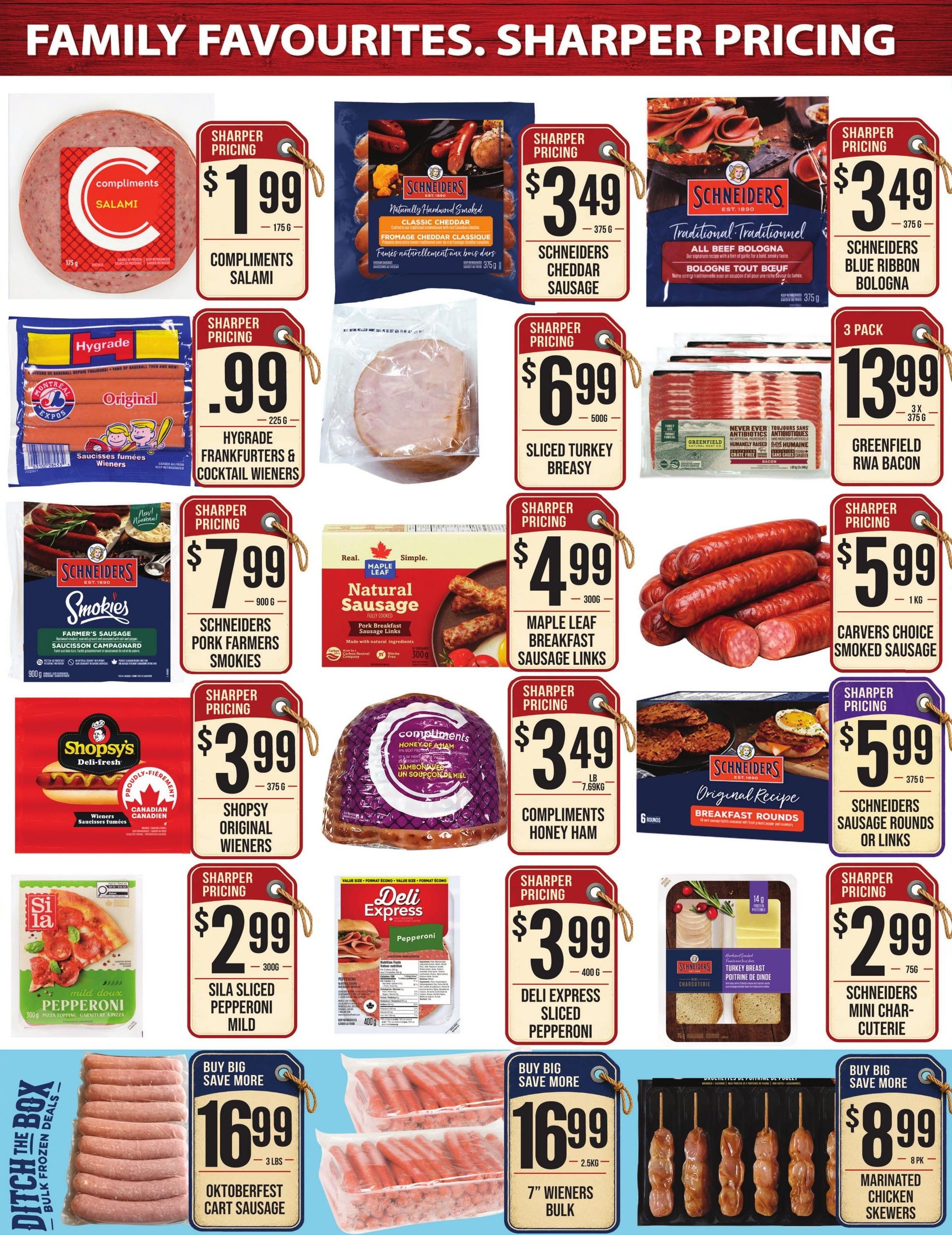 Sharpe's Food Market Flyer July 2 to 8