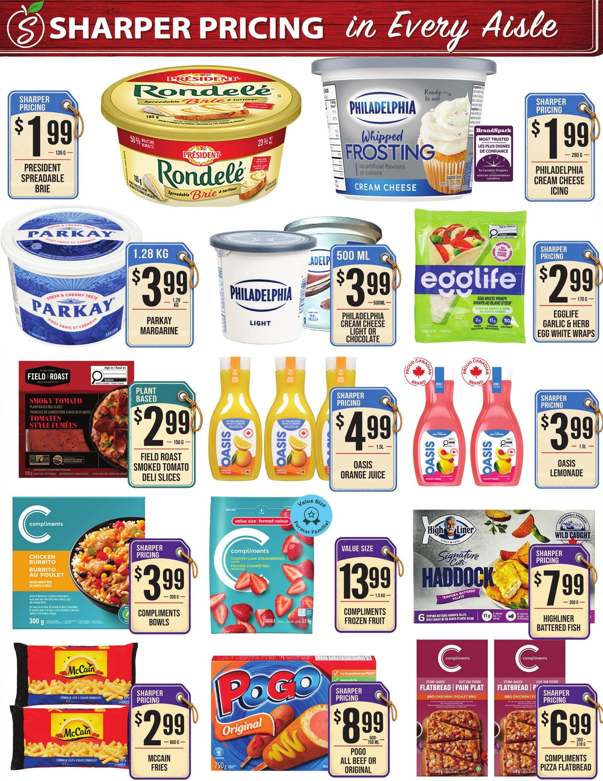 Sharpe's Food Market Flyer July 2 to 8