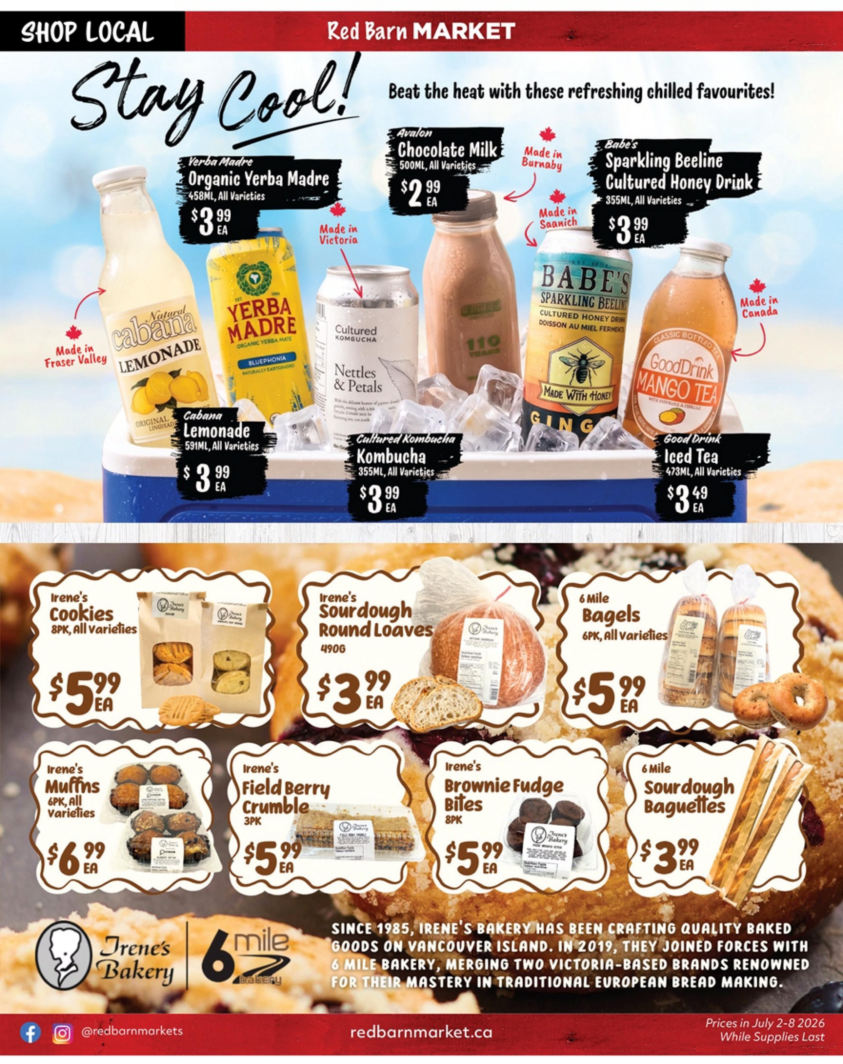 Red Barn Market Flyer July 2 to 8