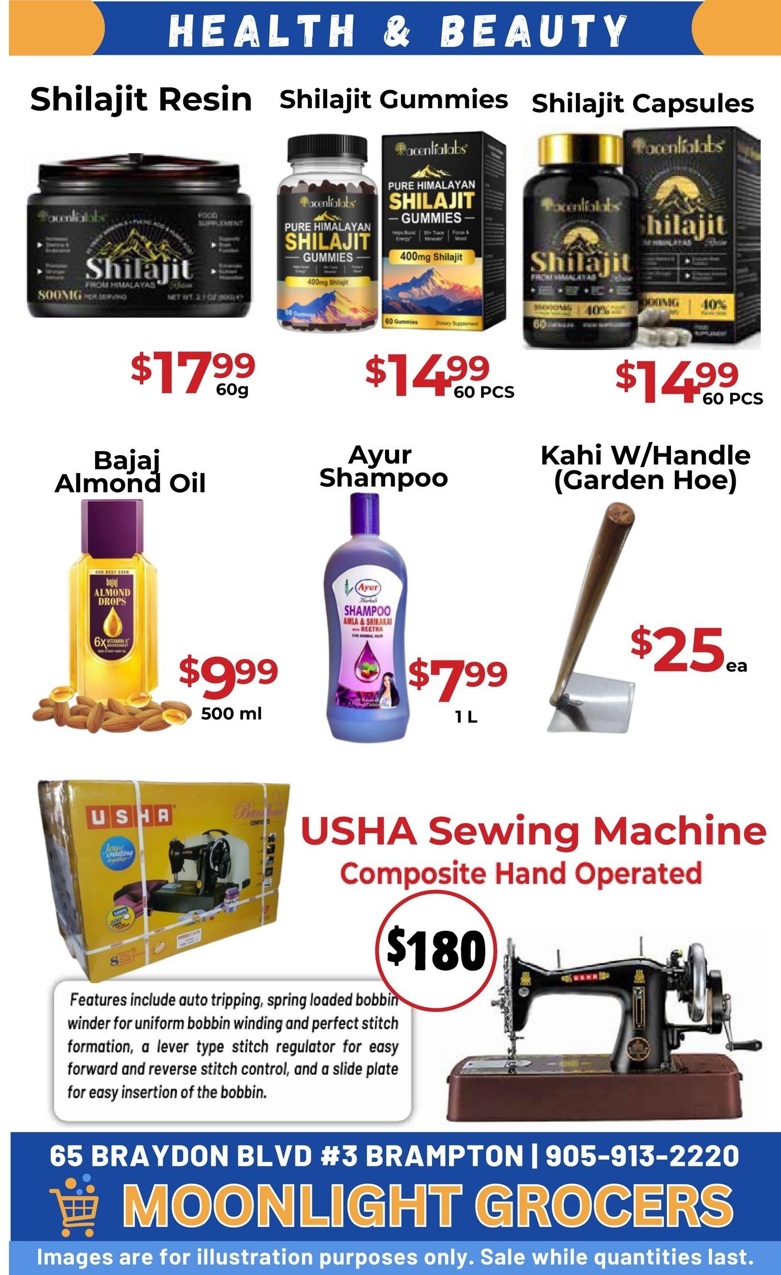 Moonlight Grocers Flyer July 2 to 8