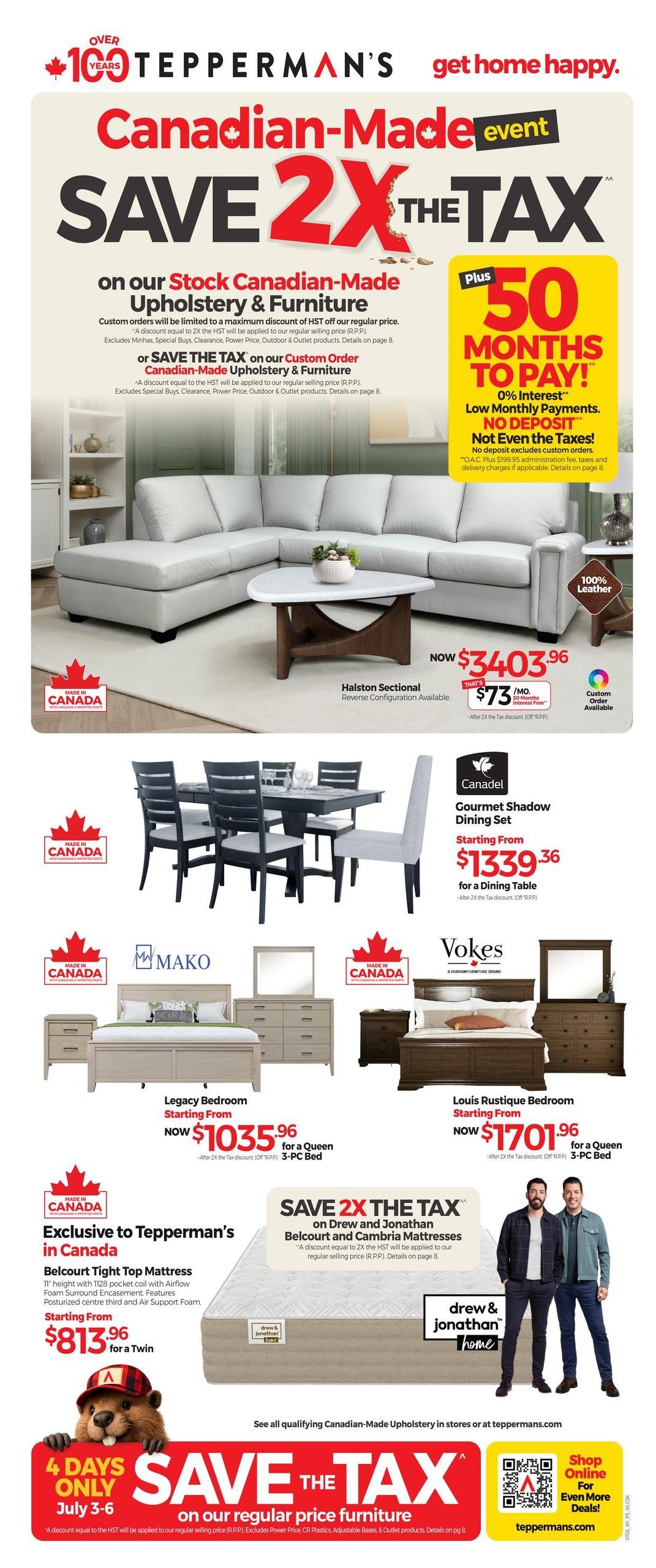 Tepperman's Flyer July 3 to 9