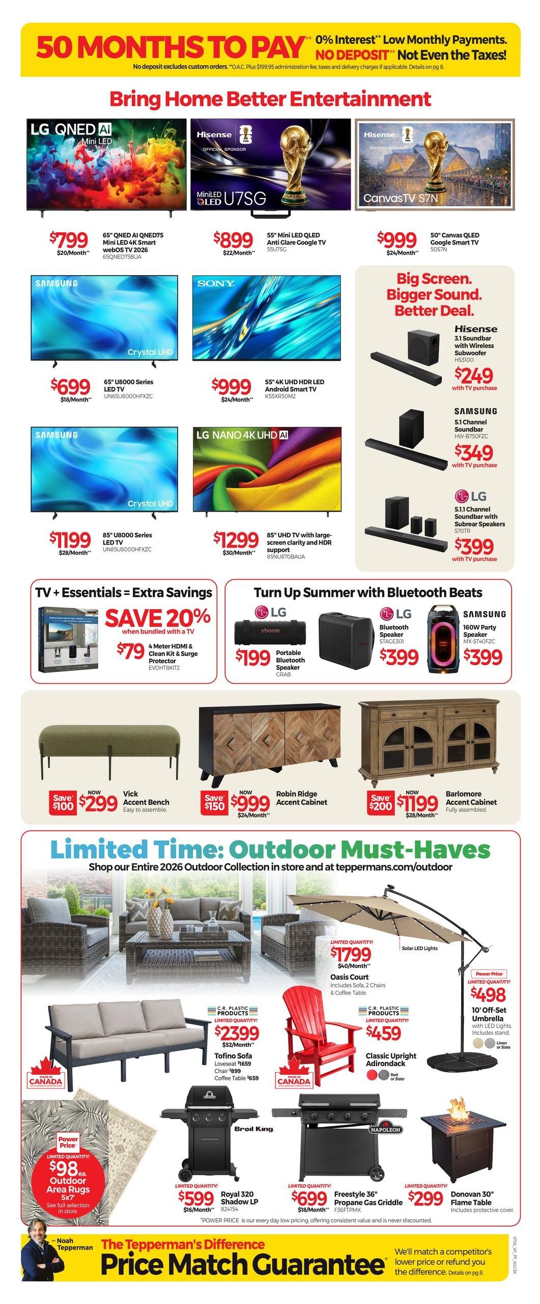 Tepperman's Flyer July 3 to 9