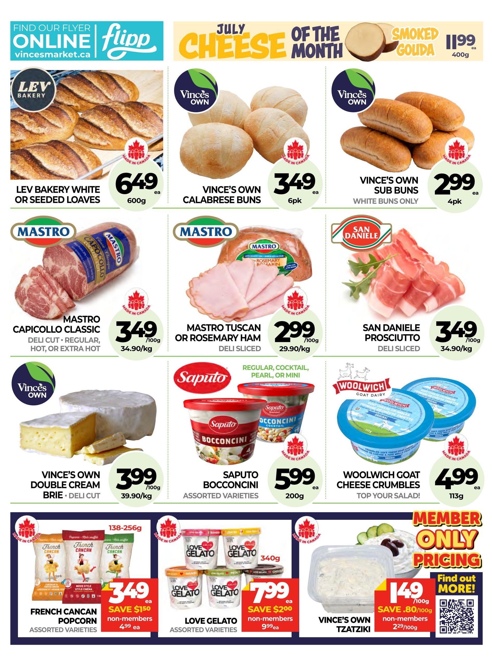Vince's Market Flyer July 2 to 15