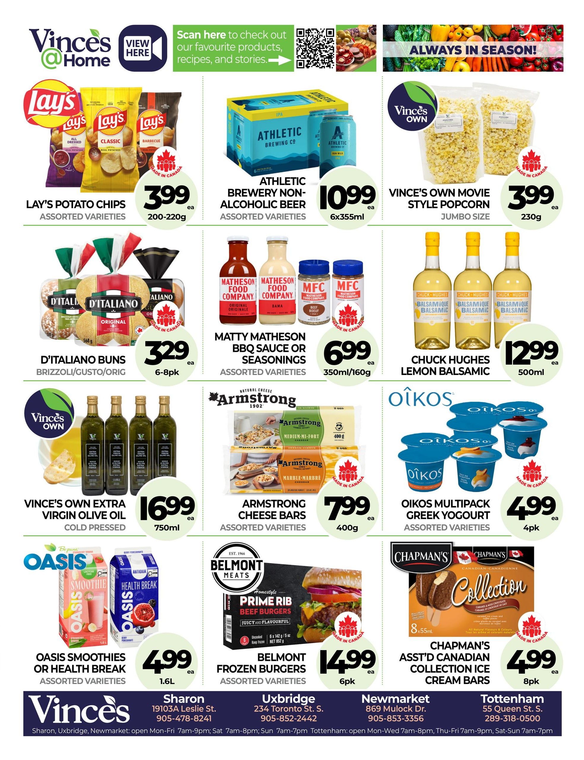Vince's Market Flyer July 2 to 15