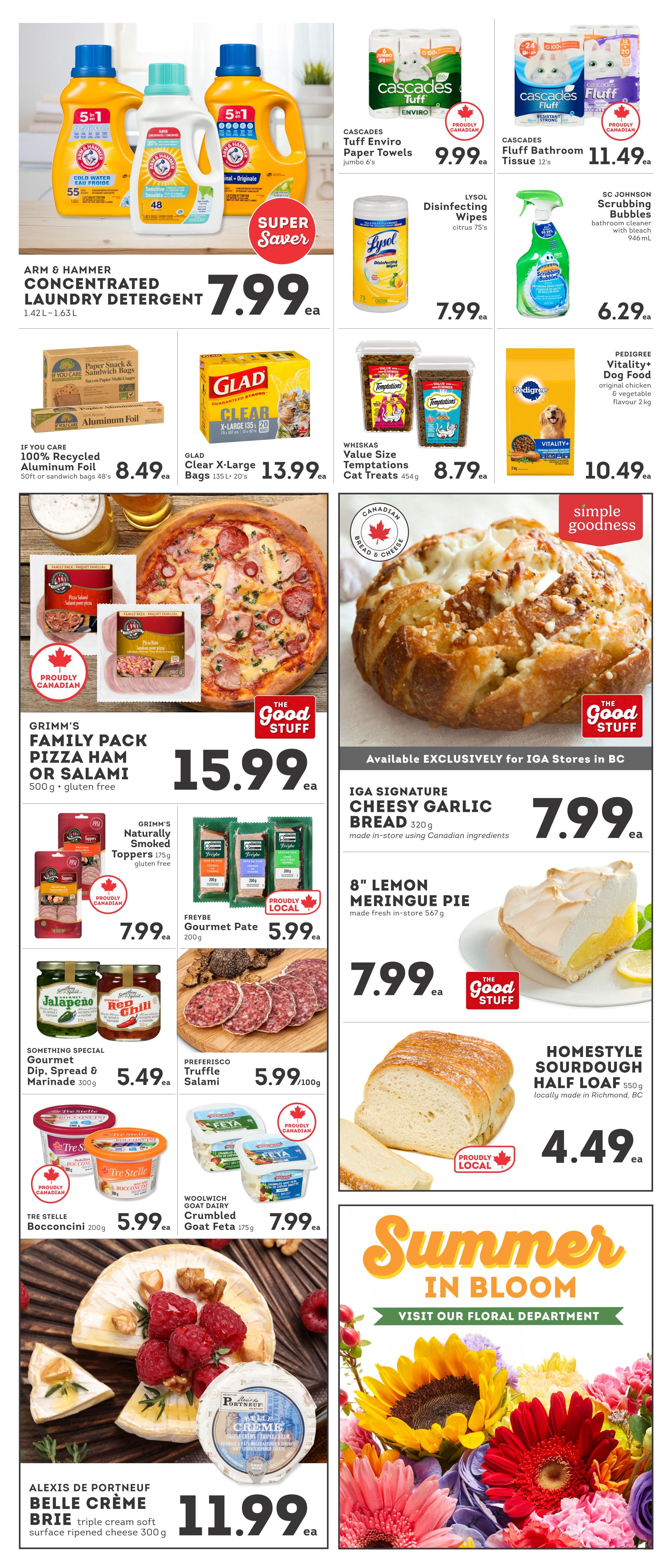 IGA Stores of BC Flyer July 3 to 9