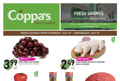 Coppa's Fresh Market Flyer July 2 to 8