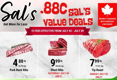 Sal's Grocery Flyer July 3 to 9