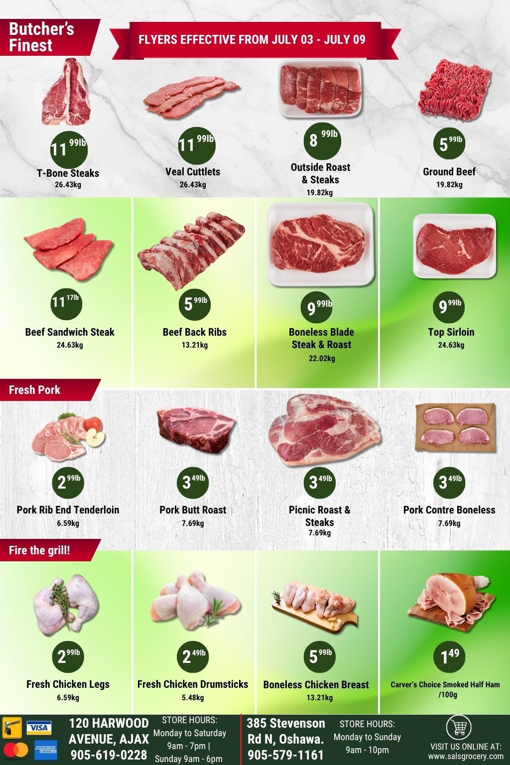 Sal's Grocery Flyer July 3 to 9