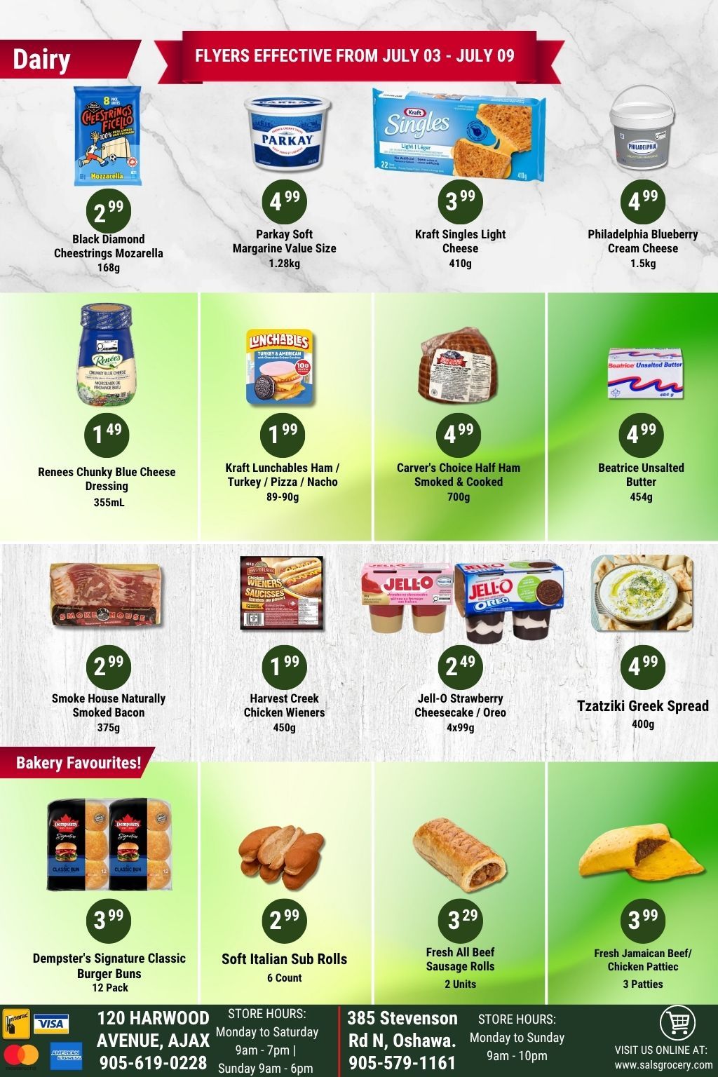 Sal's Grocery Flyer July 3 to 9
