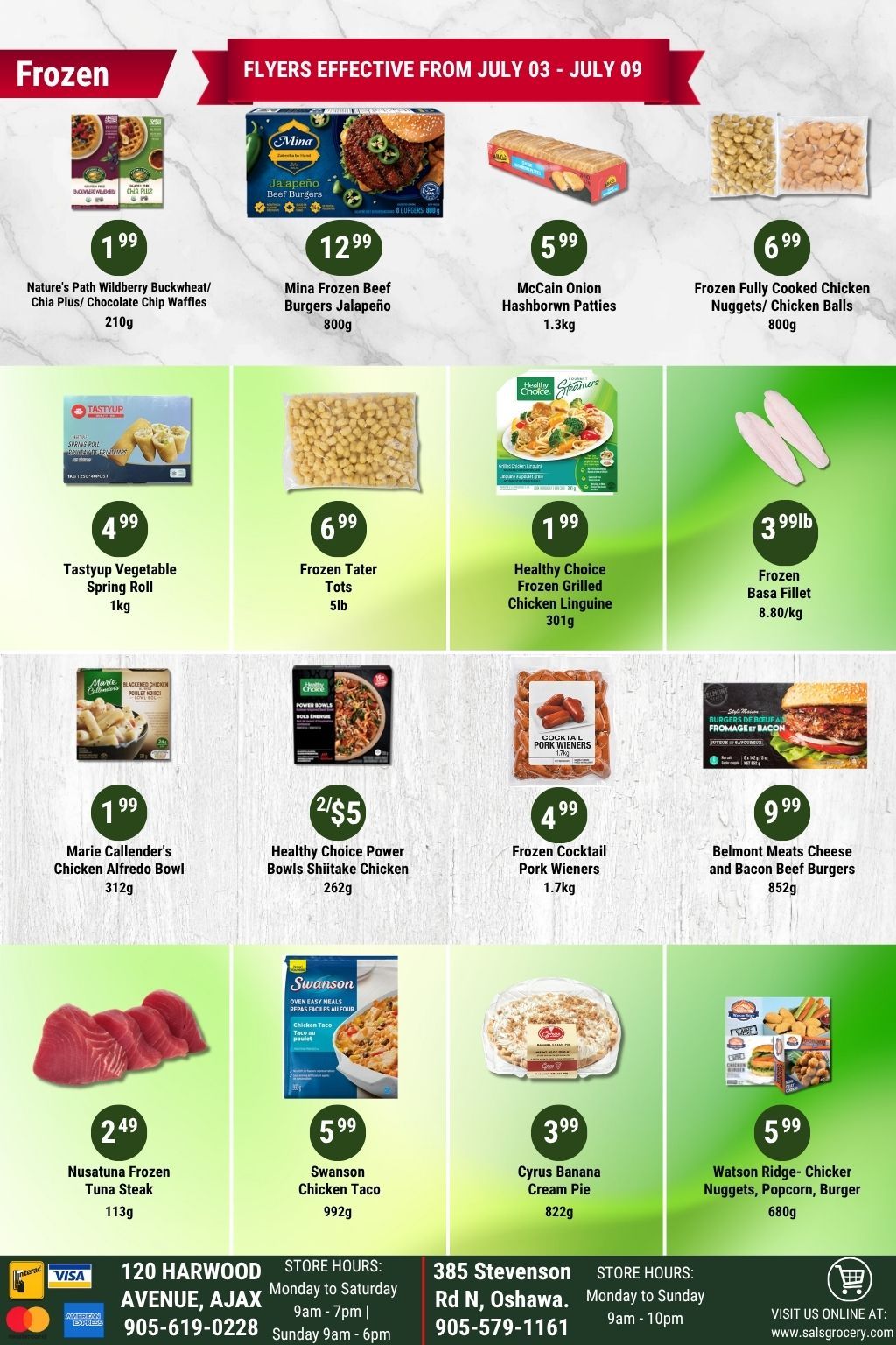 Sal's Grocery Flyer July 3 to 9