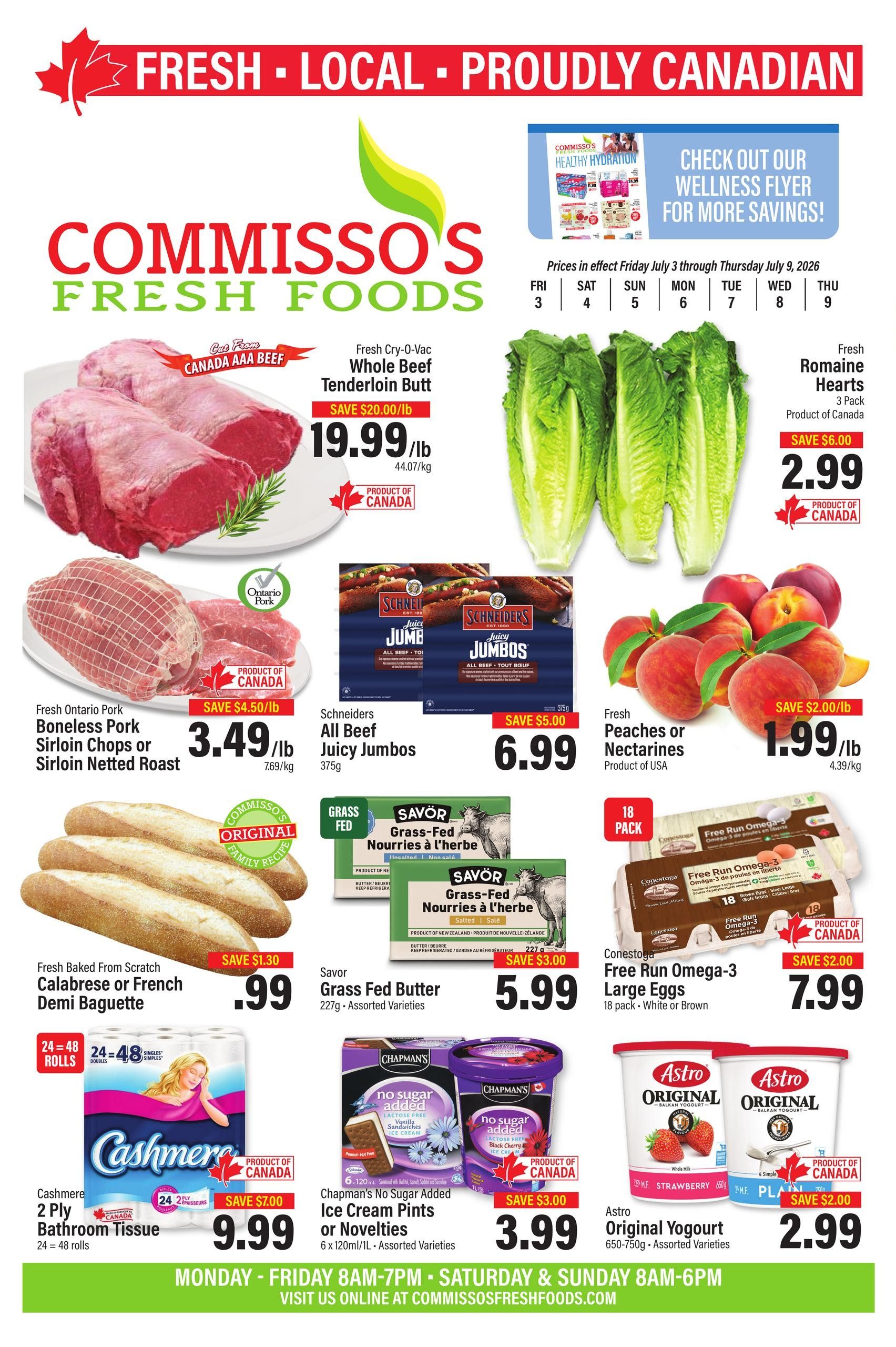 Commisso's Fresh Foods Flyer July 3 to 9