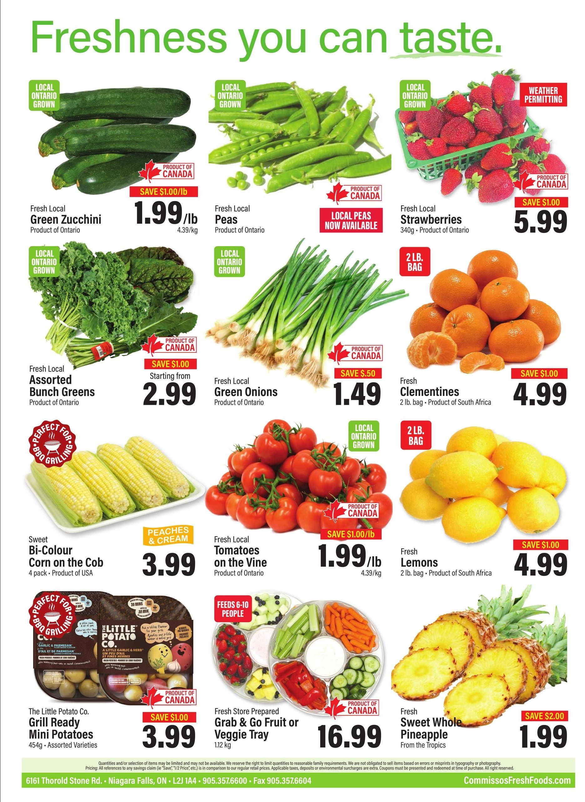 Commisso's Fresh Foods Flyer July 3 to 9