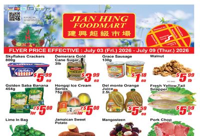 Jian Hing Foodmart (Scarborough) Flyer July 3 to 9