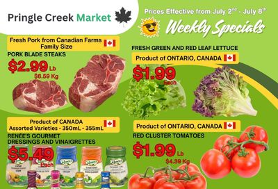 Pringle Creek Market Flyer July 2 to 8