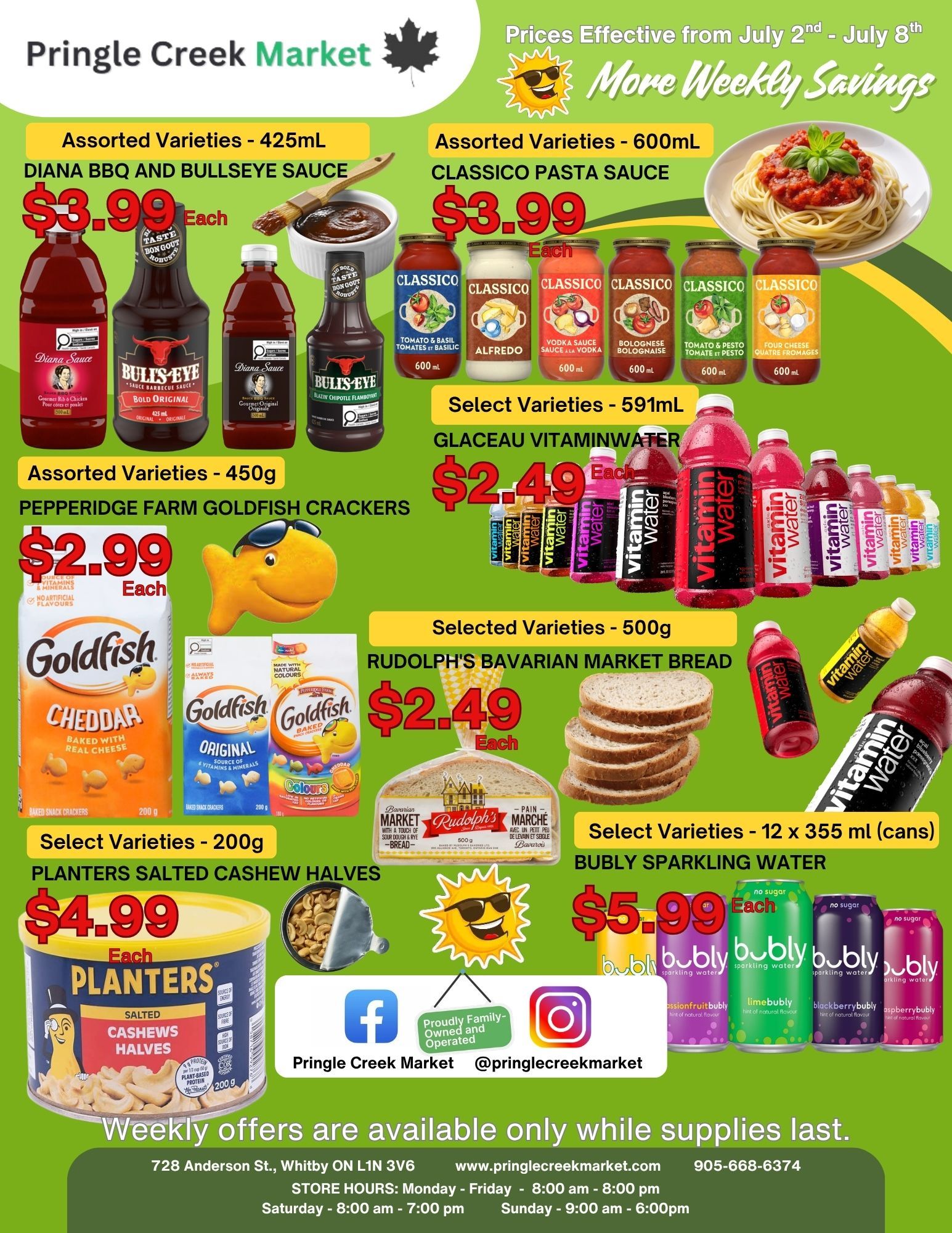 Pringle Creek Market Flyer July 2 to 8