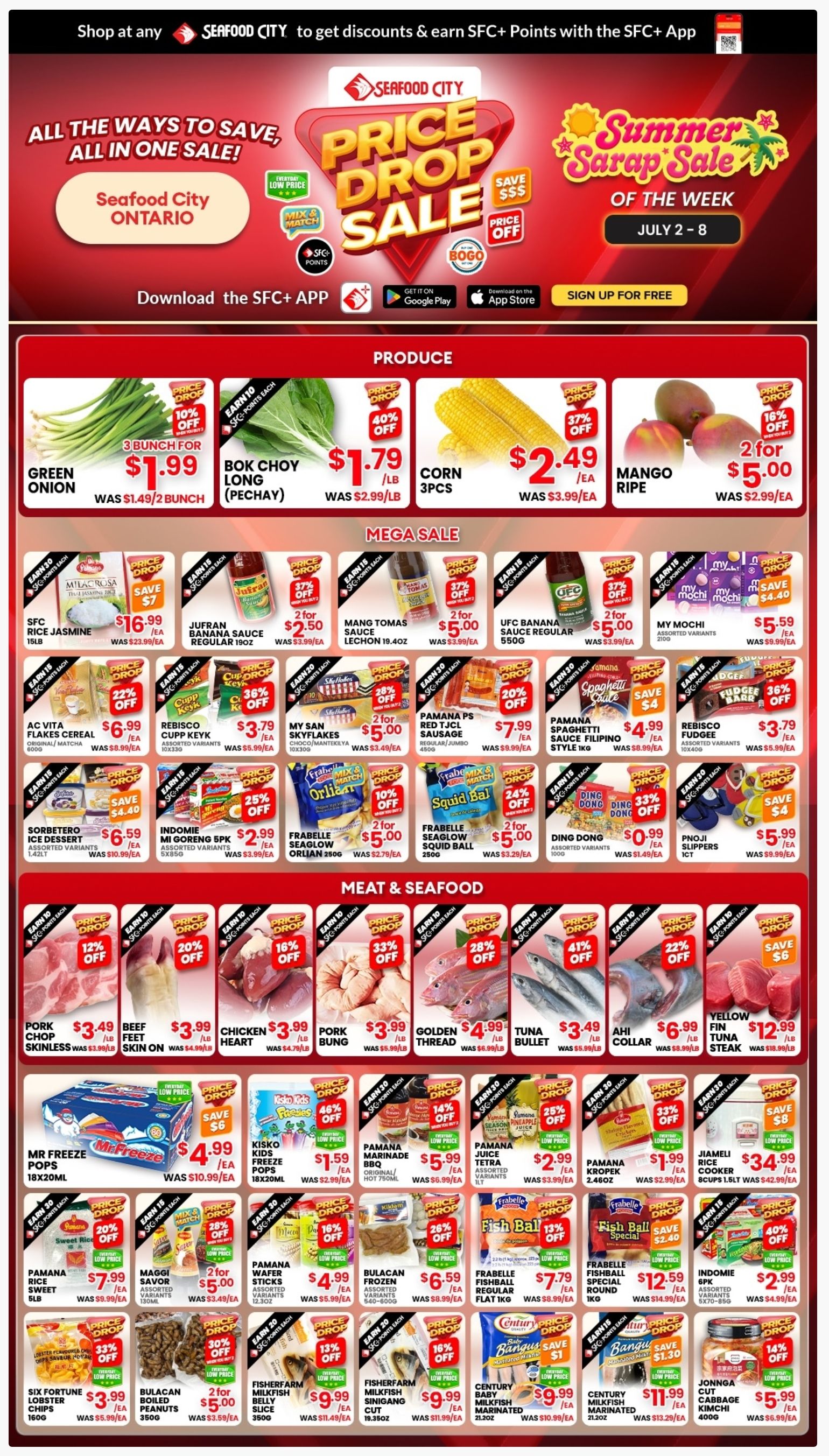 Seafood City Supermarket (ON) Flyer July 2 to 8