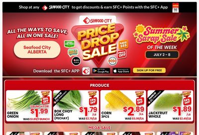 Seafood City Supermarket (AB) Flyer July 2 to 8