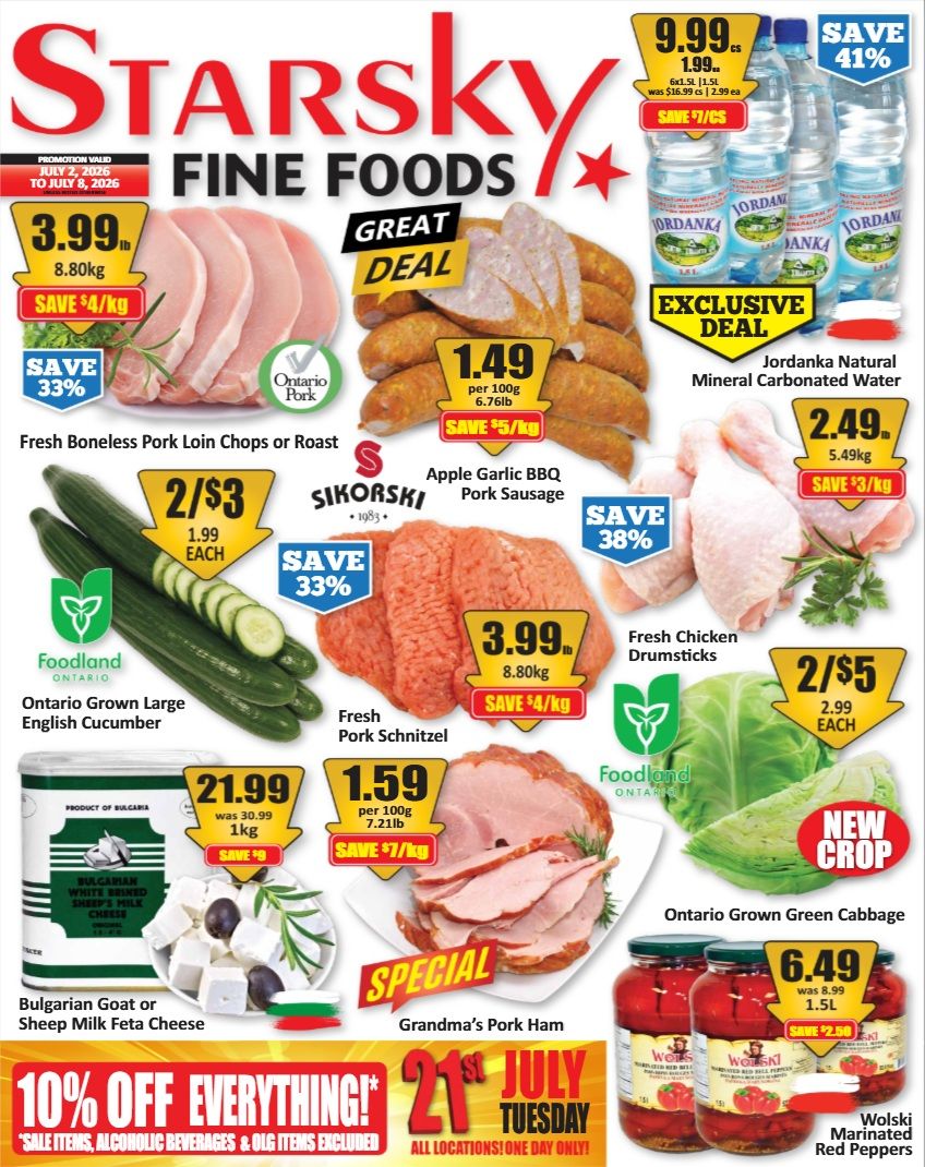 Starsky Foods Flyer July 2 to 8