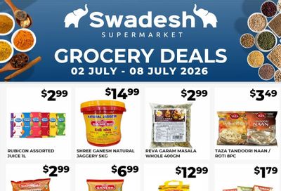 Swadesh Supermarket Flyer July 2 to 8