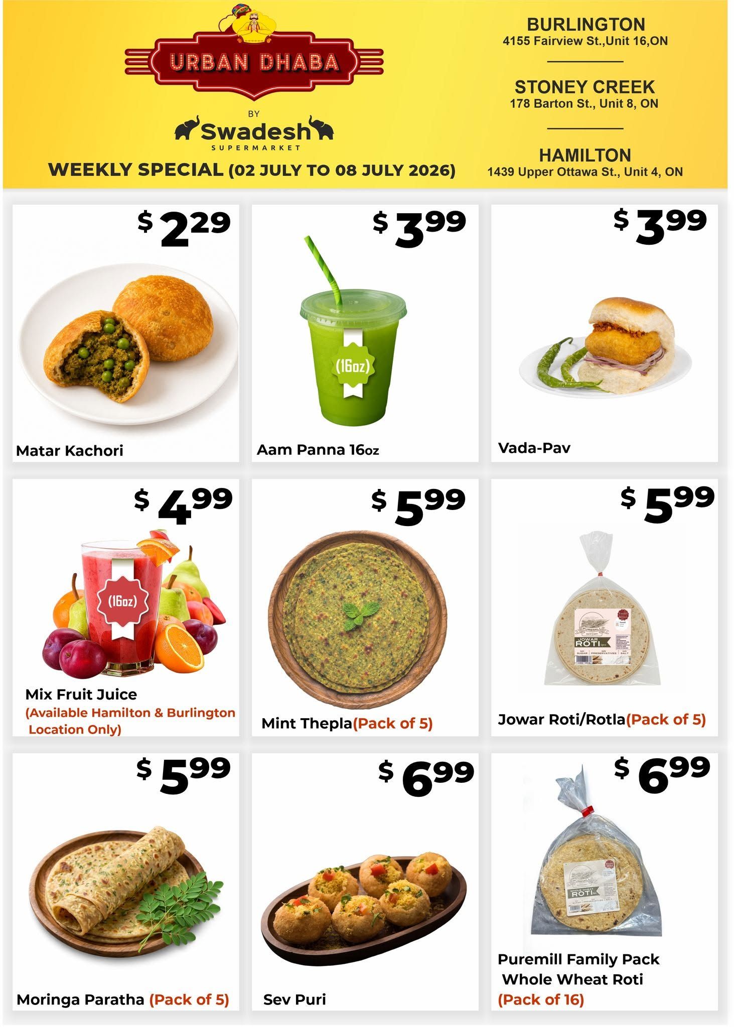Swadesh Supermarket Flyer July 2 to 8