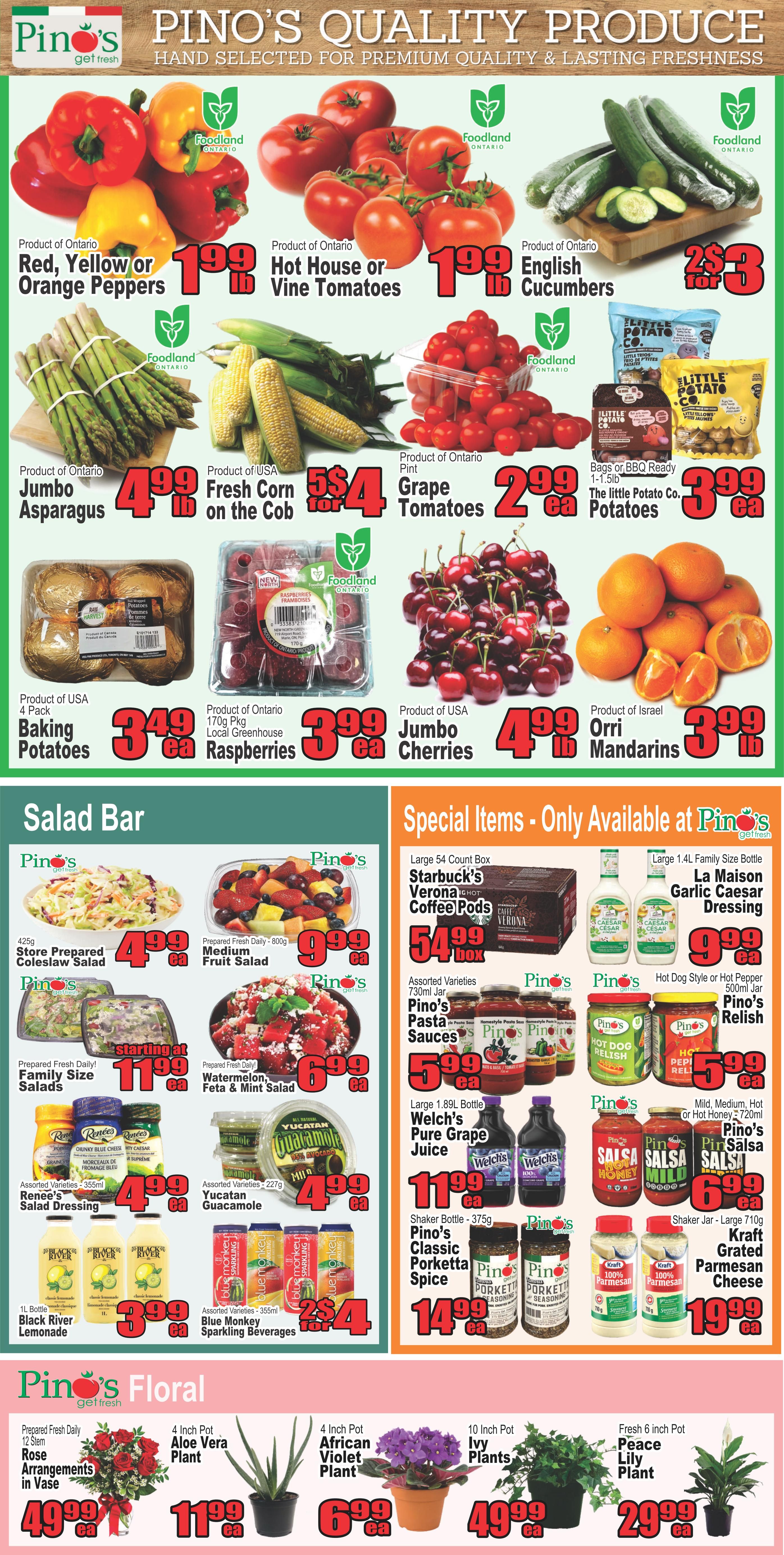 Pino's Flyer July 2 to 8
