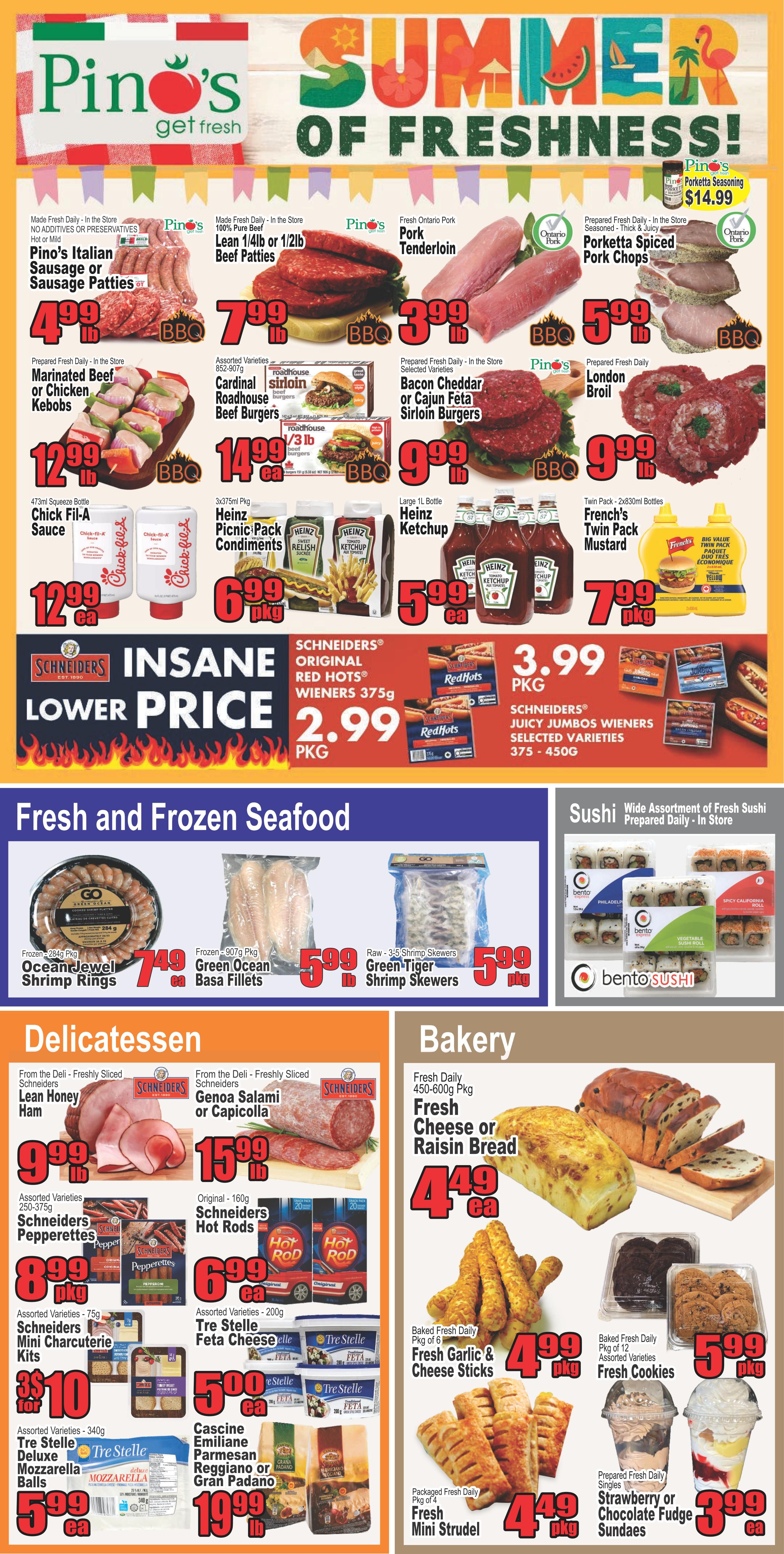 Pino's Flyer July 2 to 8