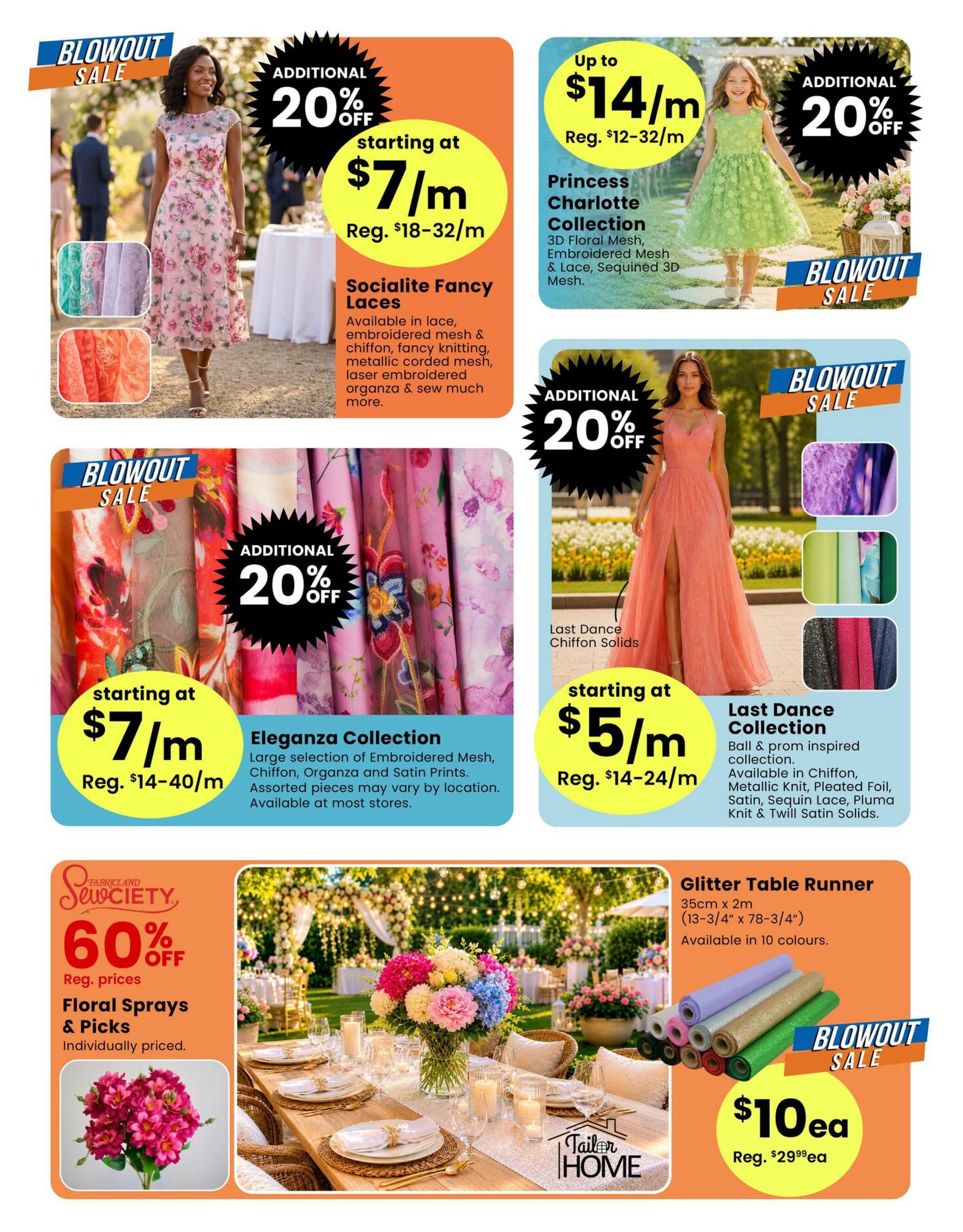 Fabricland (ON) Flyer July 2 to 31
