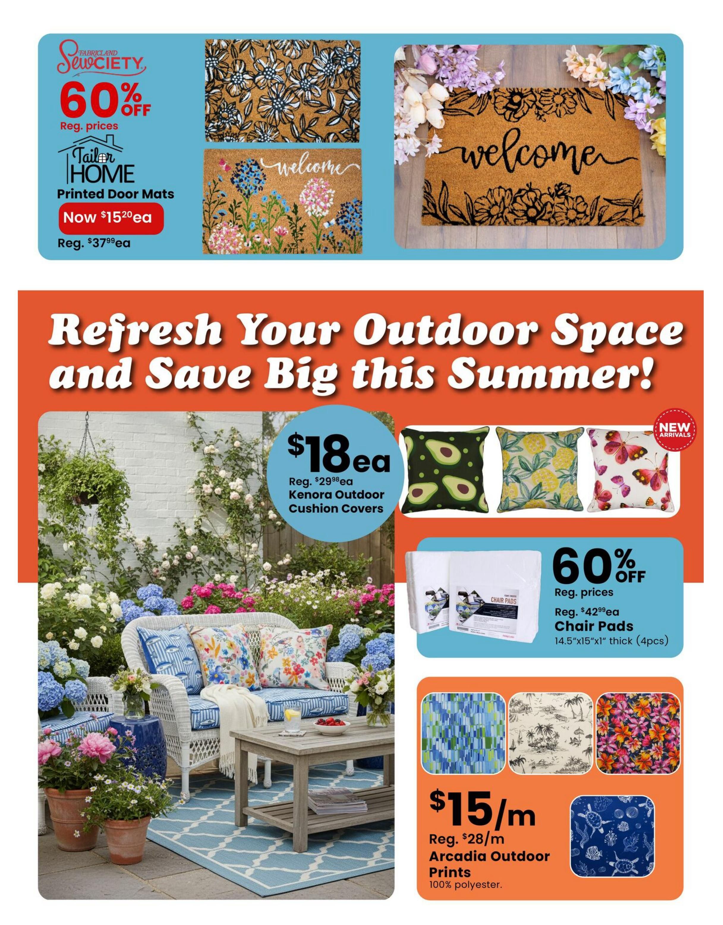 Fabricland (ON) Flyer July 2 to 31