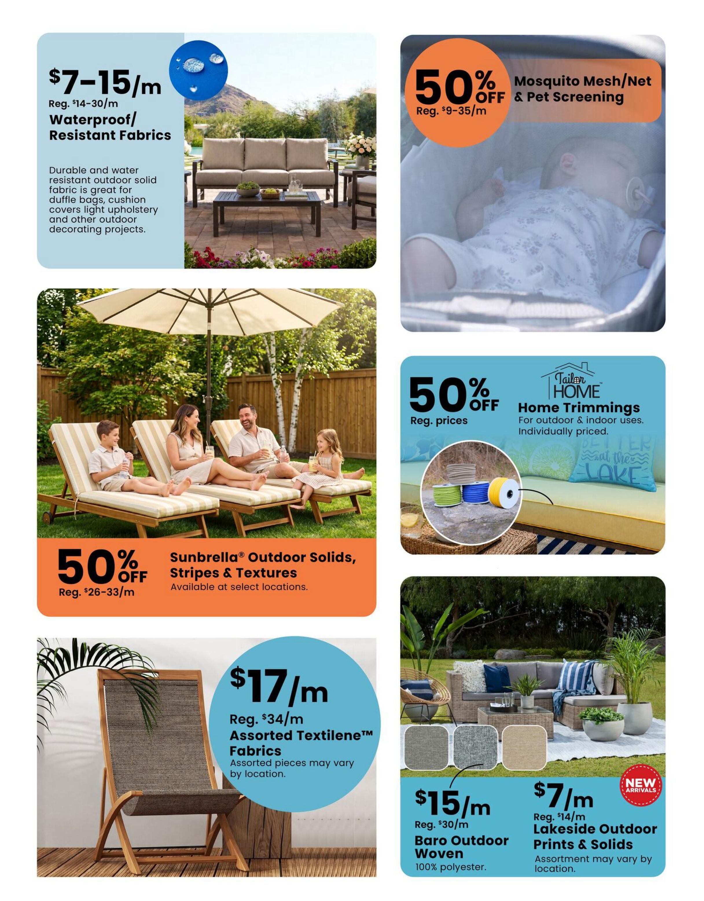 Fabricland (ON) Flyer July 2 to 31