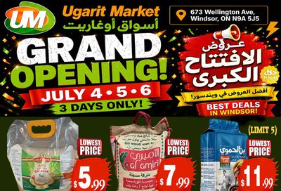Ugarit Market Flyer July 4 to 6