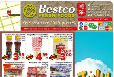 BestCo Food Mart (Downtown Toronto) Flyer July 3 to 9
