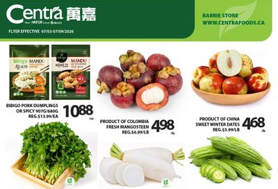 Centra Foods (Barrie) Flyer July 3 to 9