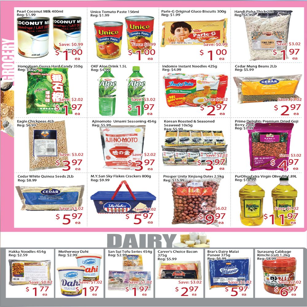 Sunny Foodmart (Markham) Flyer July 3 to 9