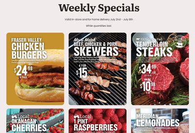 Meridian Farm Market Flyer July 2 to 8