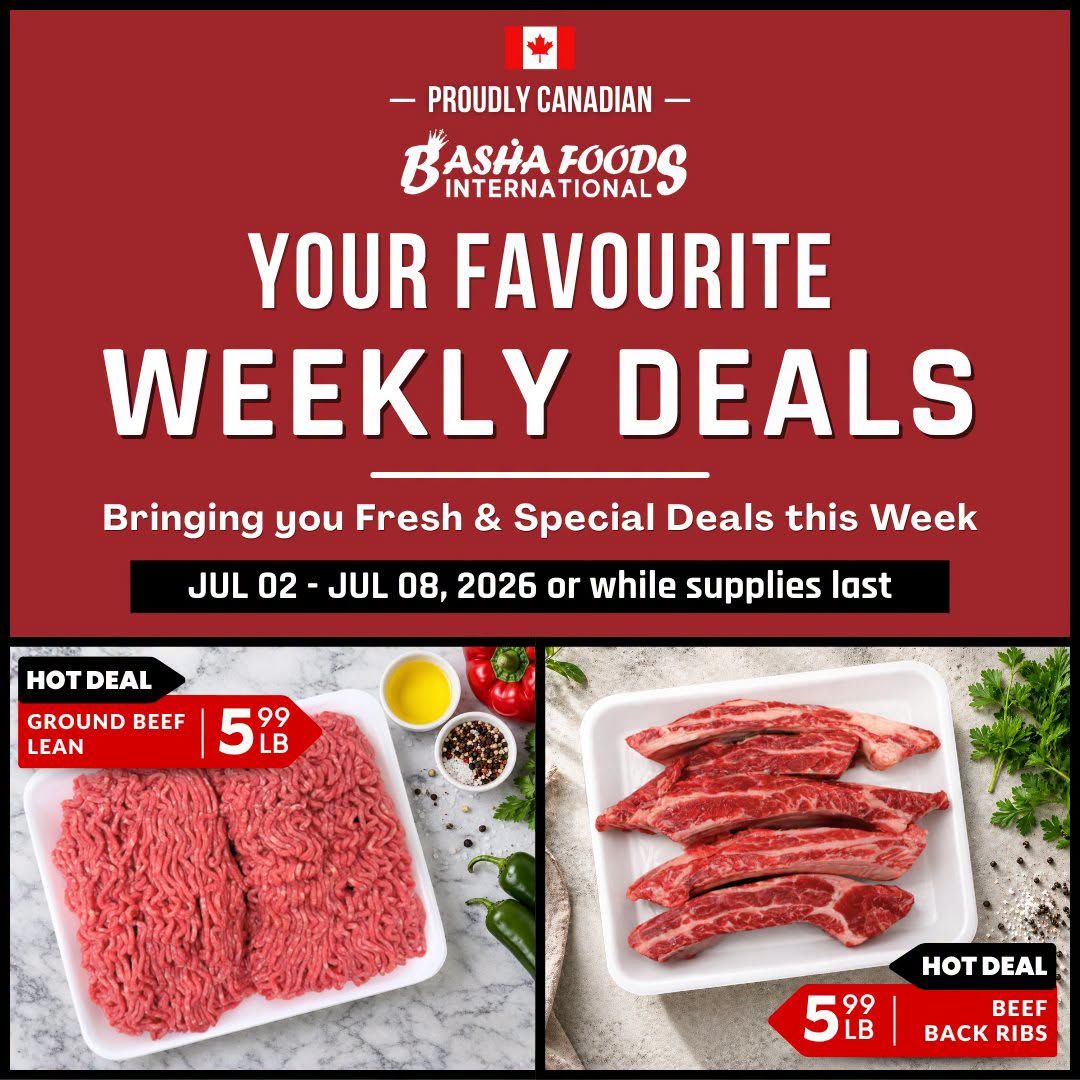 Basha Foods International Flyer July 2 to 8
