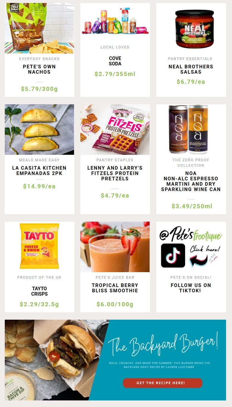 Pete's Fine Foods Flyer July 2 to 8