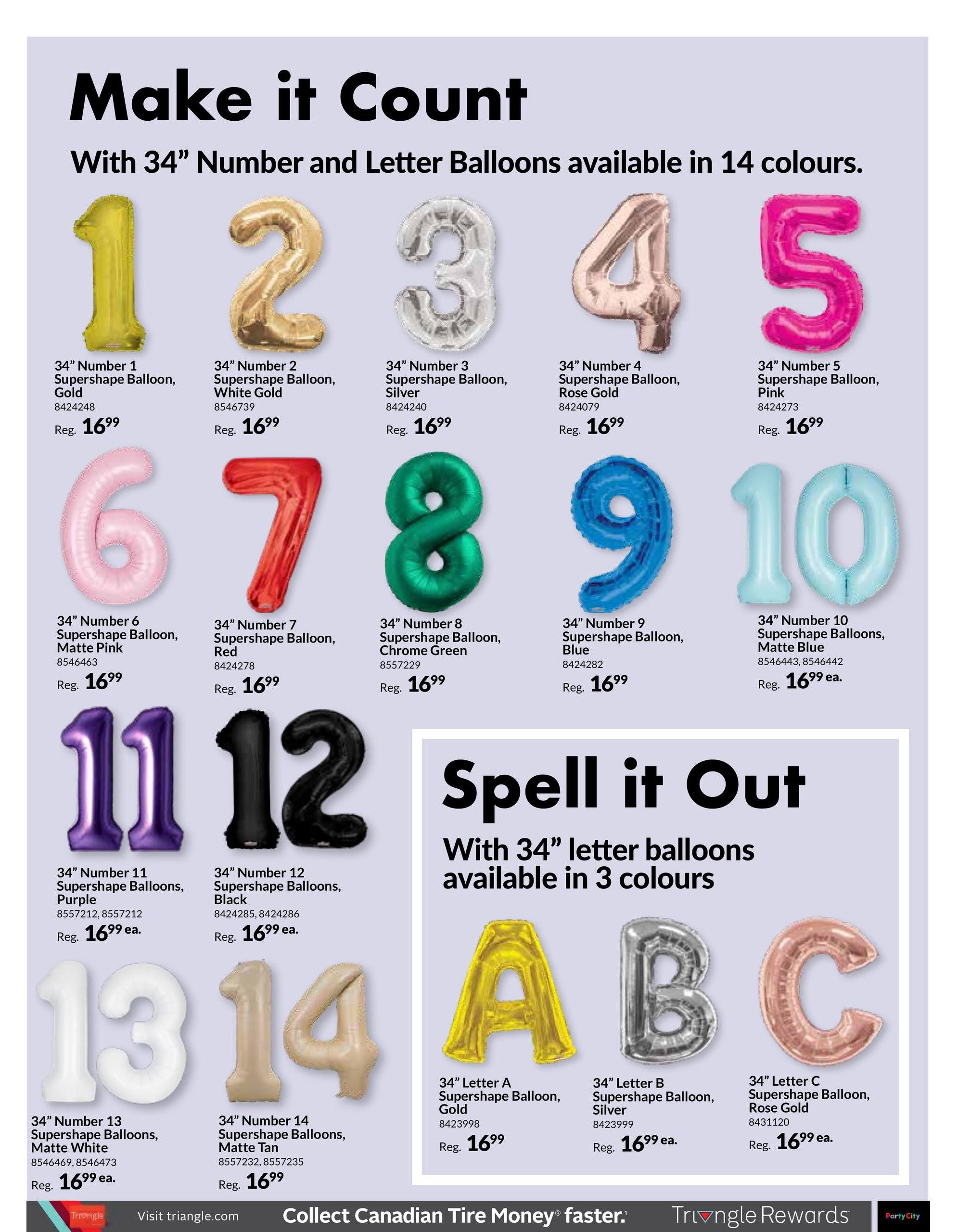 Party City Flyer July 2 to September 3