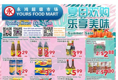 Yours Food Mart Flyer July 3 to 9