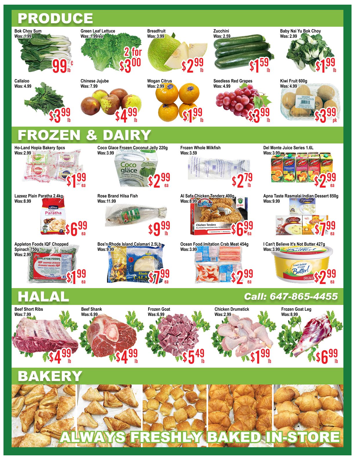 Skyland Food Mart Flyer July 3 to 9