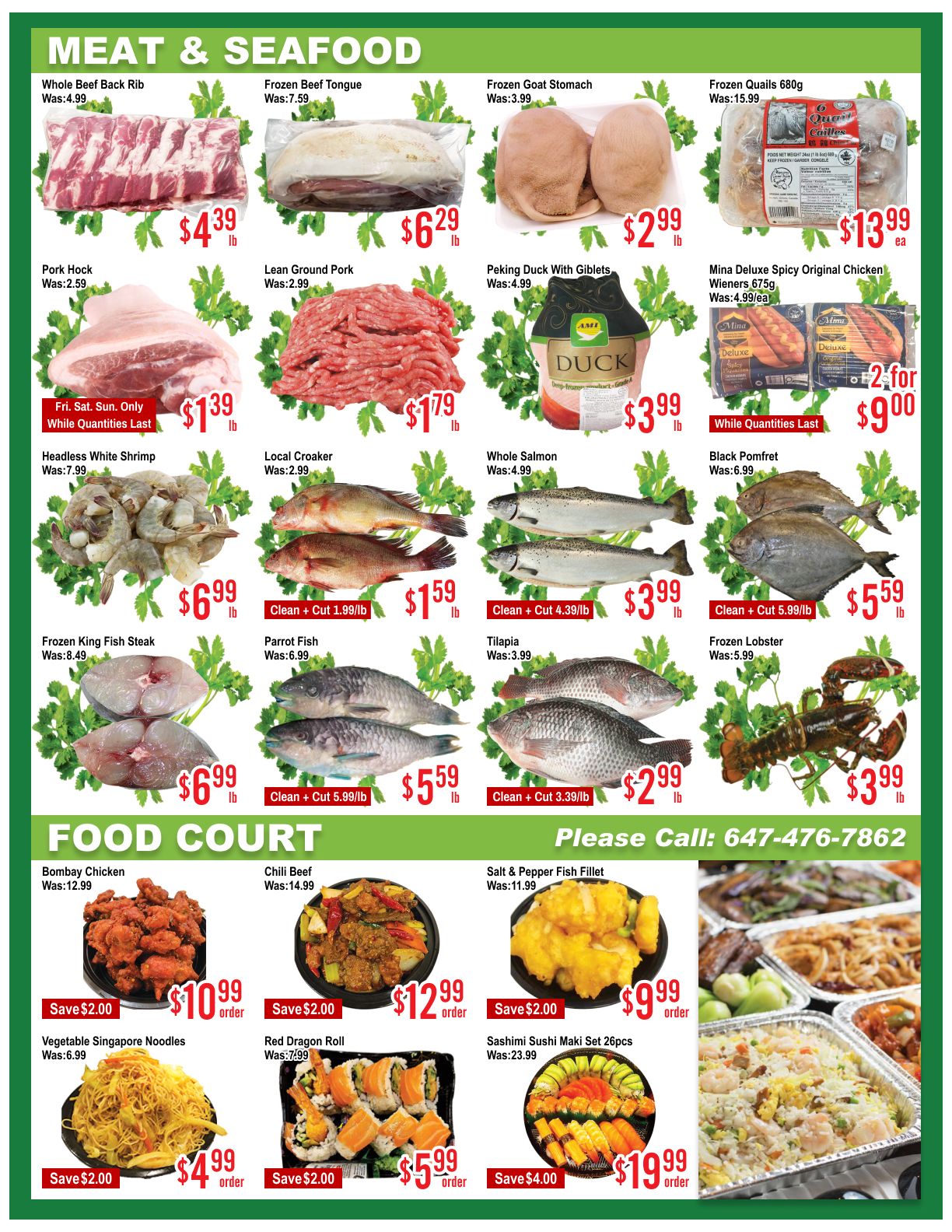 Skyland Food Mart Flyer July 3 to 9